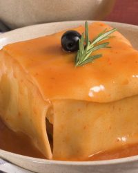 Francesinha on plate